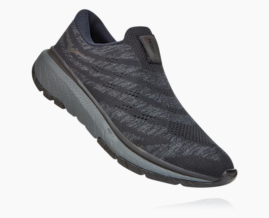 Hoka One One Koşu Ayakkabısı Erkek Siyah - Cavu 3 Slip - QB7649132